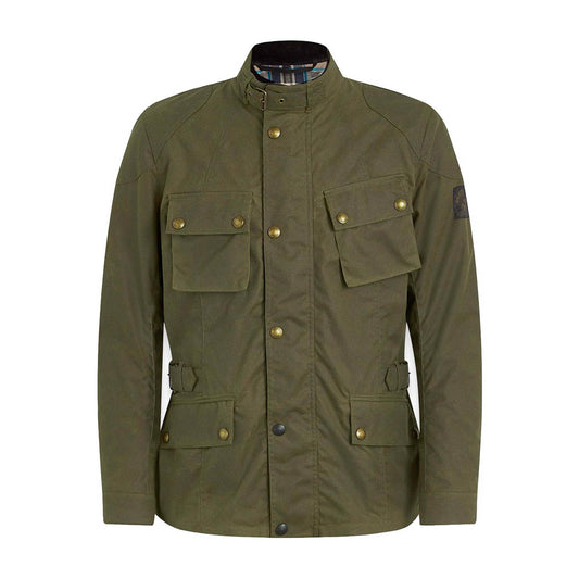 Belstaff Crosby Waxed Cotton Jacket - Forest Green