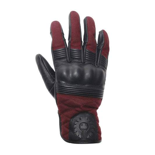 Belstaff Hampstead Gloves - Black / Red