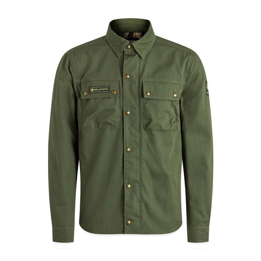 Belstaff Mansion Riding Shirt - Forest Green