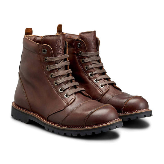 Belstaff Resolve Waterproof Leather Boots - Brown