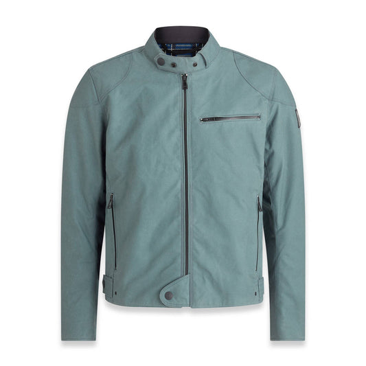 Belstaff Stealth Ariel Pro Waxed Cotton Jacket - Dark Steel Green