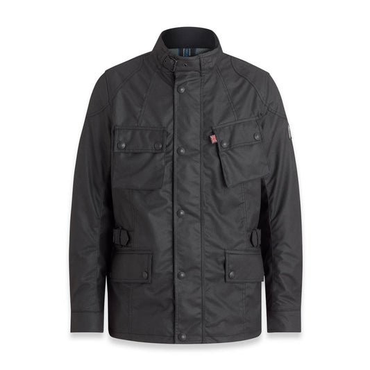 Belstaff Stealth Crosby Waxed Cotton Jacket - Black