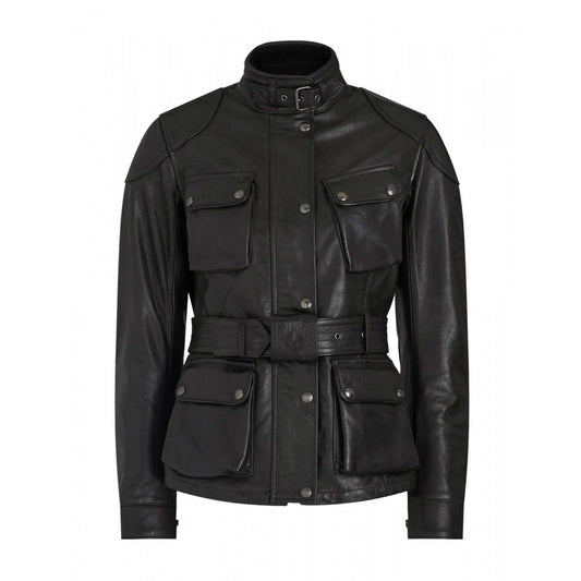 Belstaff Trialmaster Pro Leather Jacket - Black