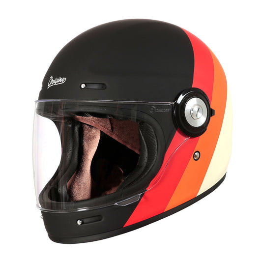 Origine Vega 06 Primitive Helmet - Black / Orange / Red