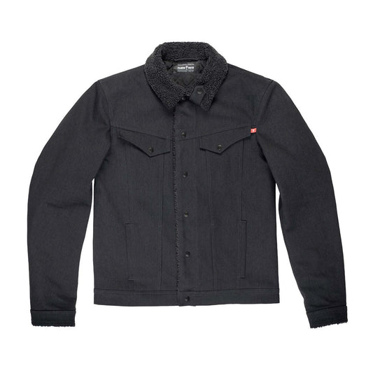 Pando Moto Husky 2.0 Sherpa Jacket - Black