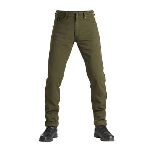 Pando Moto Robby Arm 02 Slim Fit Jeans - Olive