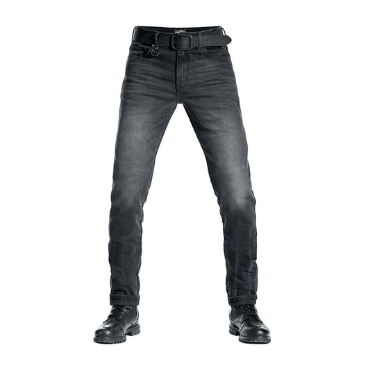 Pando Moto Robby Slim Fit Jeans - Black