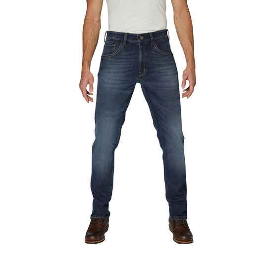 Rokker Rokkertech Tapered Slim Fit Jeans - Dark Blue