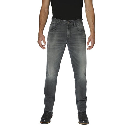 Rokker Rokkertech Tapered Slim Fit Jeans - Grey