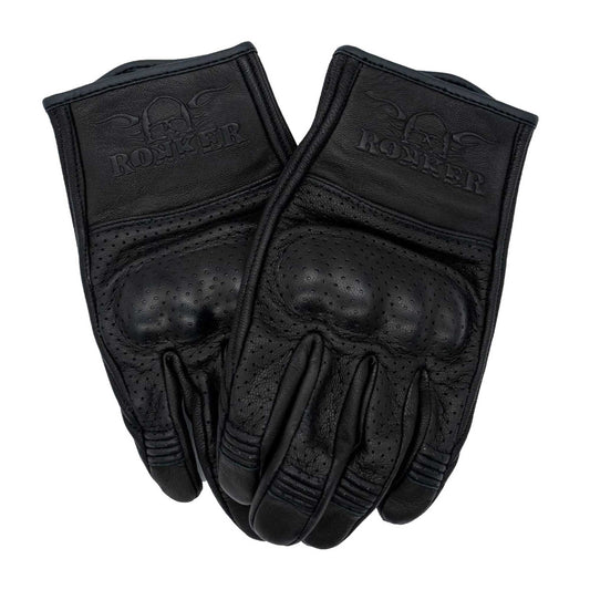 Rokker Tucson Perforated Gloves - Black